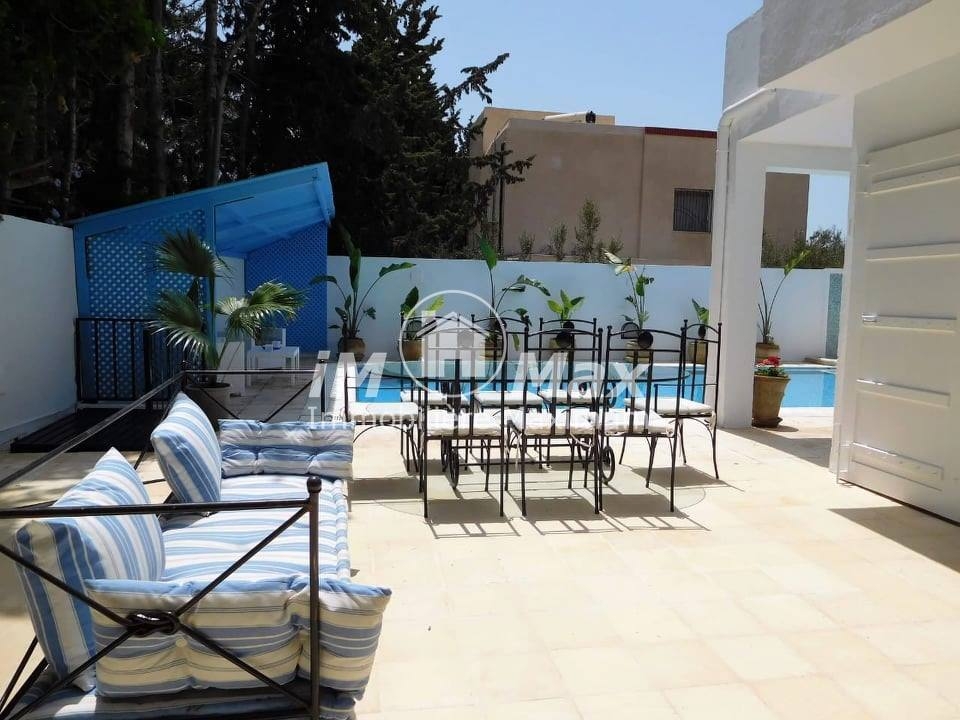 Hammamet Hammamet Location vacances Maisons Une villa avec piscine et jardin  hammamet nord