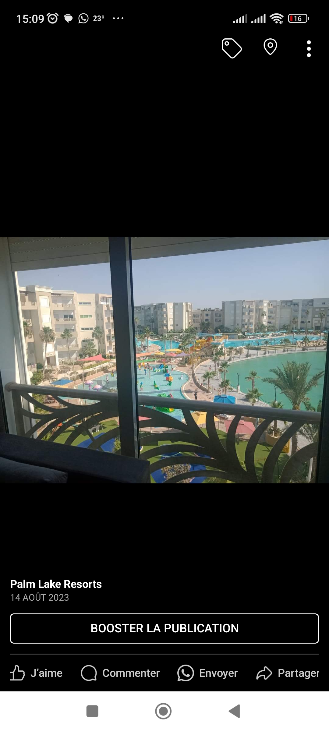 Monastir Zone Hoteliere Location vacances Appart. 2 pices S1  palm lake resort monastir