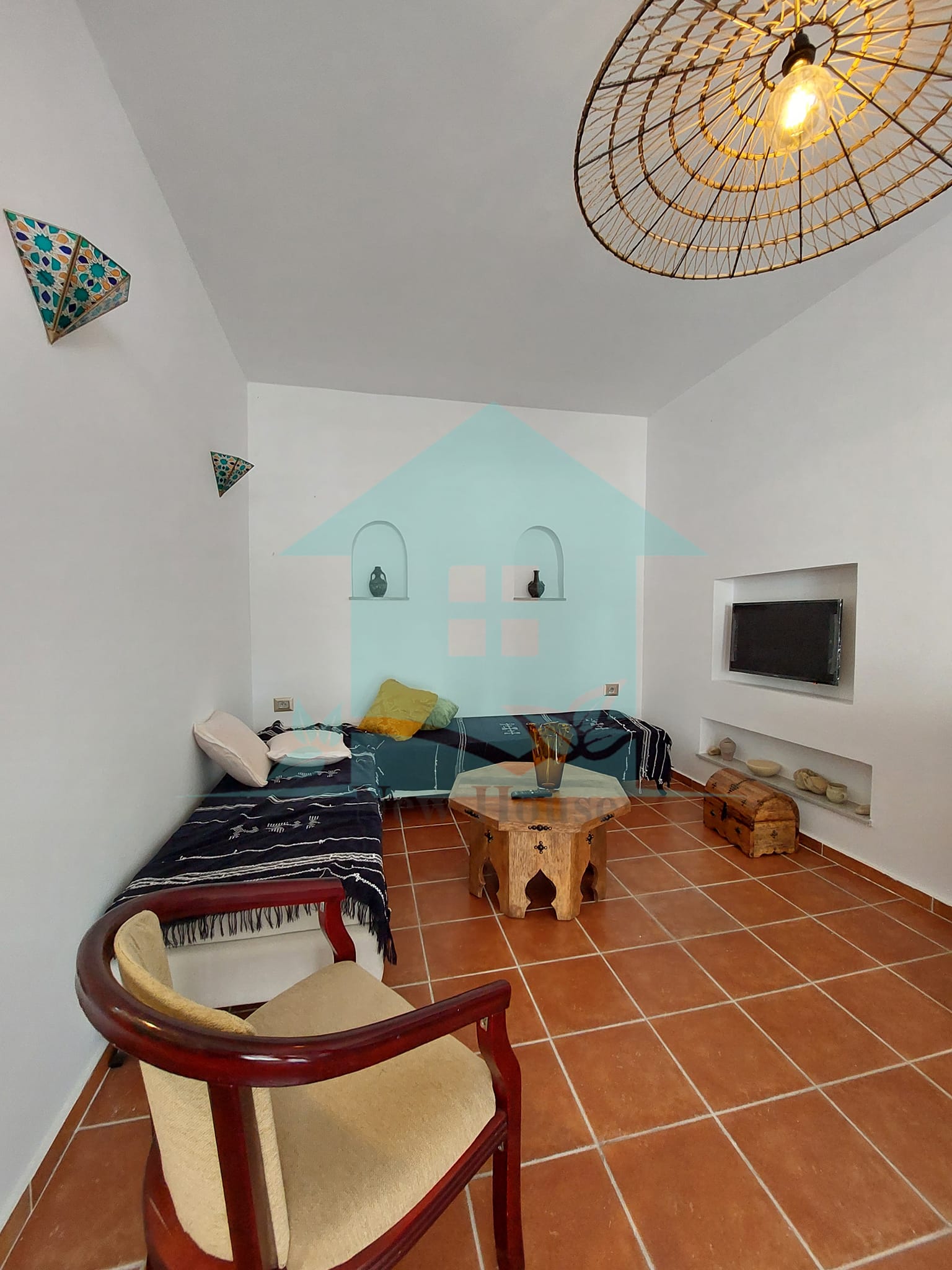 Bizerte Nord Cite El Korniche 1 Location vacances Appart. 2 pices Appartement avec piscine alm016