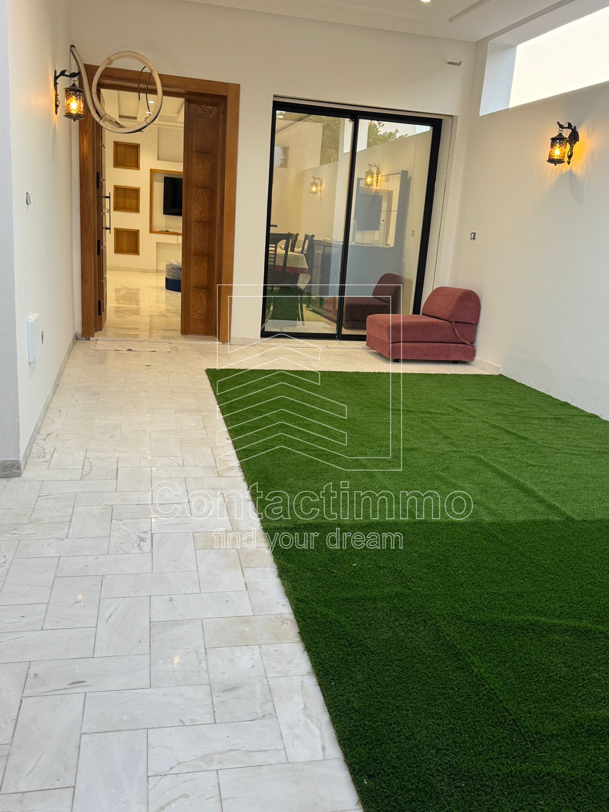 Hammamet Hammamet Location vacances Appart. 4 pices Un tage de villa s3  hammamet