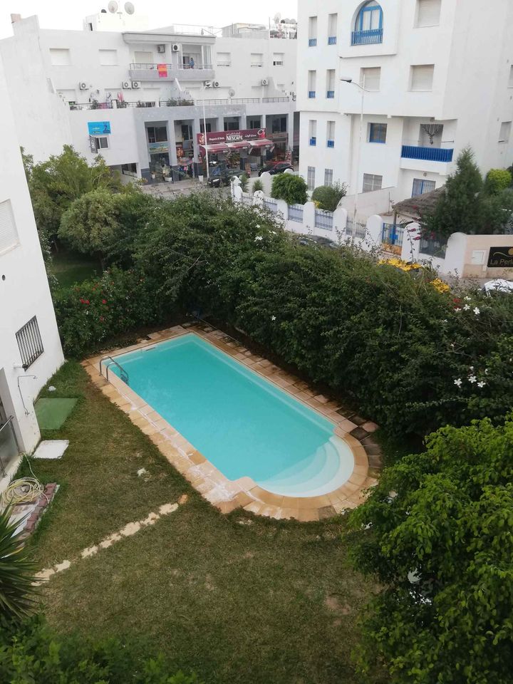 Hammamet Zone Hoteliere Location vacances Appart. 1 pice S1 dans une rsidence avec piscine afh2