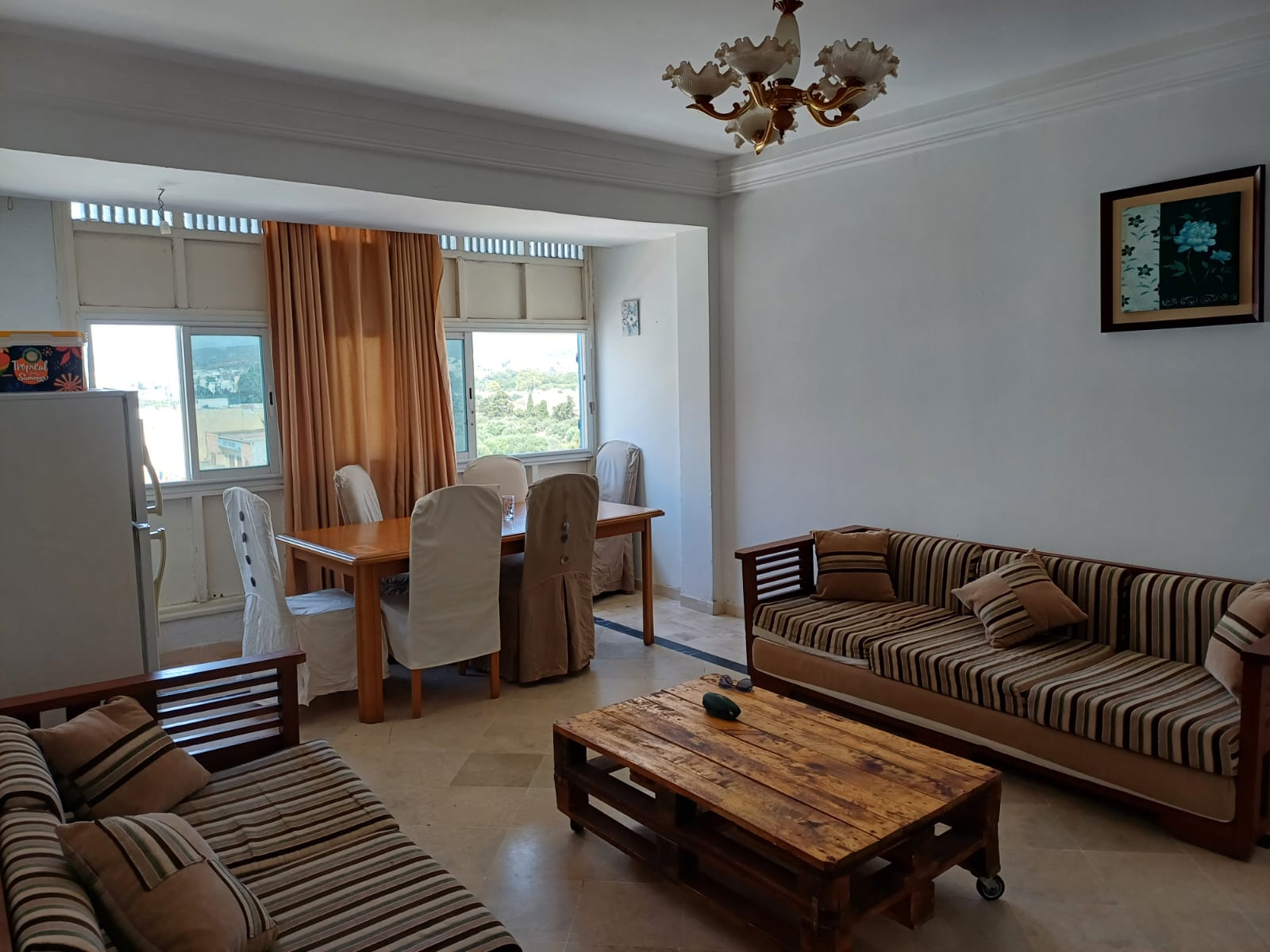 Hammamet Zone Hoteliere Location vacances Appart. 3 pices Appart vue de mer et montagne