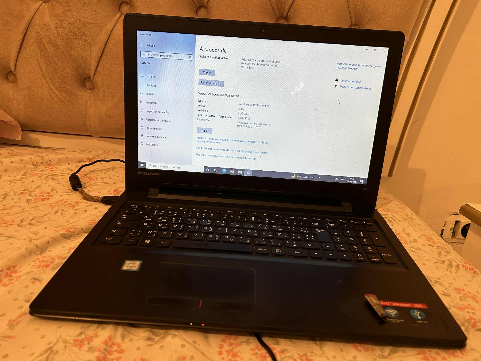 Raoued Raoued Autre Autre Pc portable lenovo bonne occasion 279 dt