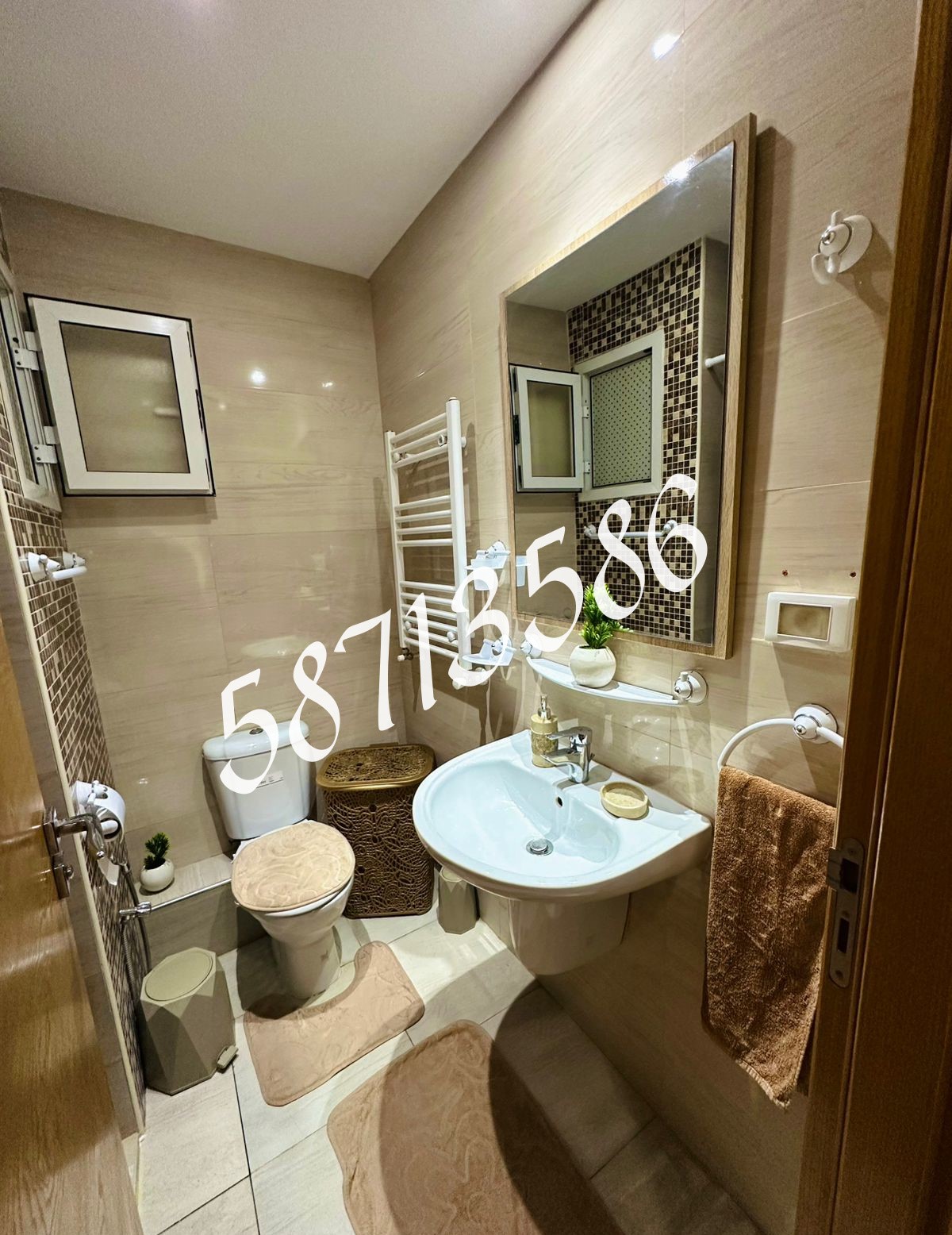 La Marsa El Aouina Location Appart. 1 pice S plus 1 meuble wahat sallema