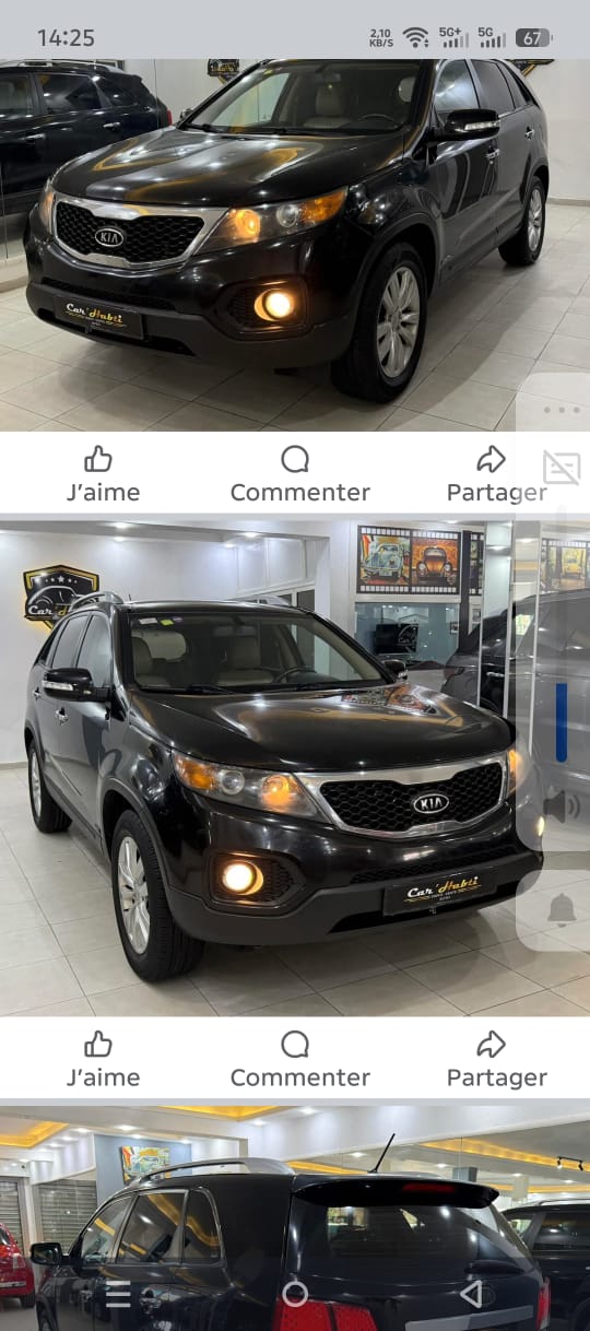 La Marsa Cite Bhar Lazreg Kia Sorento Kia sorento