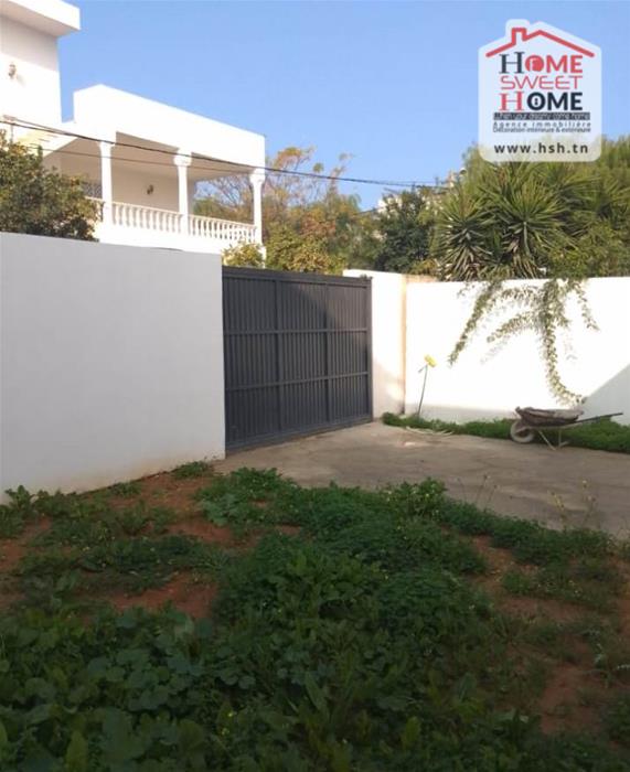 La Marsa&nbsp;Gammart&nbsp;Location&nbsp;Appart. 3 pi�ces&nbsp;Villa s2 orlina � gammarth