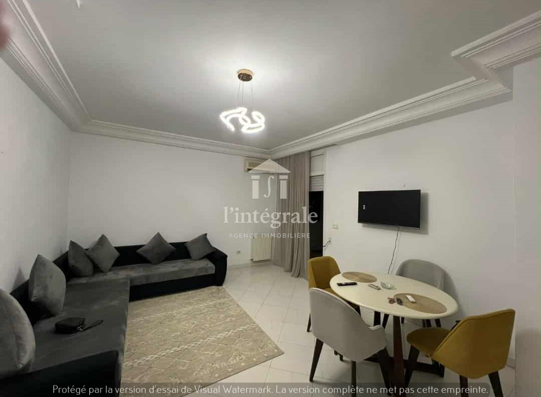Ariana Ville Cite Ennasr 2 Location Appart. 3 pices S2 bien meubl