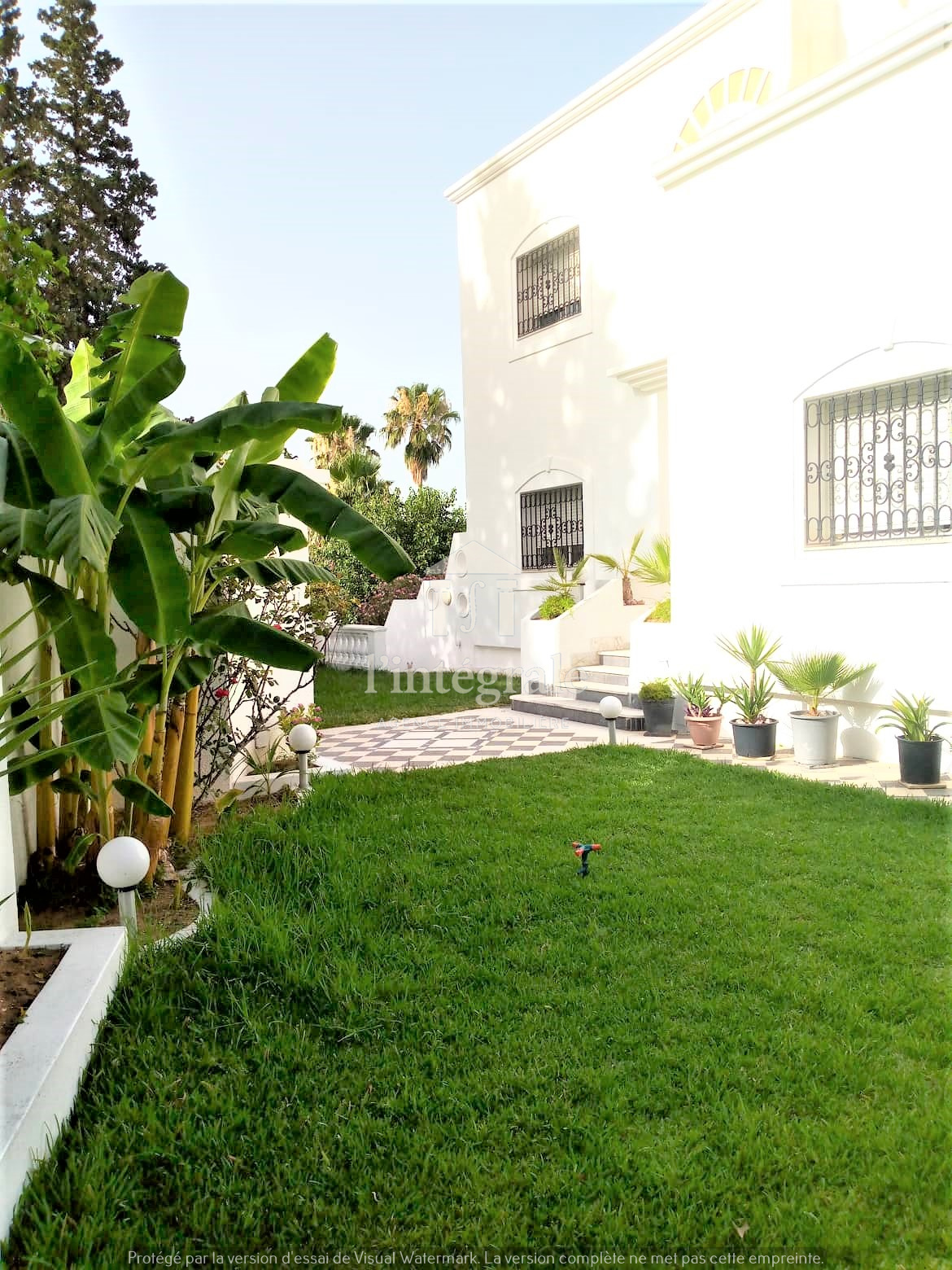 El Menzah Mutuelle Ville Location Maisons Charmante villa avec jardin