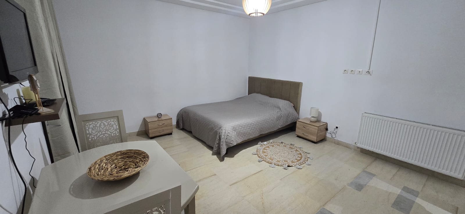 La Marsa&nbsp;Cite Bhar Lazreg&nbsp;Location&nbsp;Appart. 1 pi�ce&nbsp;Appartement s0 haut standing meubl�
