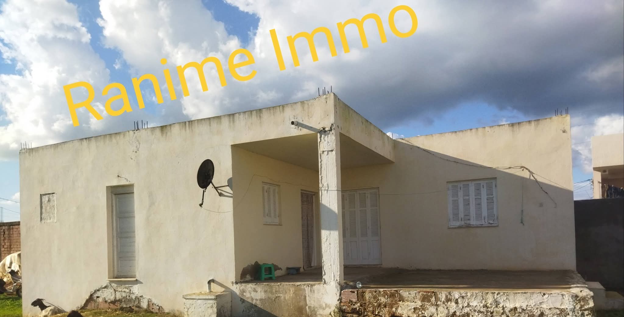 El Haouaria&nbsp;Cite Sprols&nbsp;Vente&nbsp;Maisons&nbsp;Maison dans un terrain 386 m2