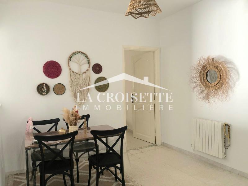 La Marsa Cite El Moustakbel (La Marsa) Location Appart. 3 pices Etage de villa s2 meubl  la marsa zel0576