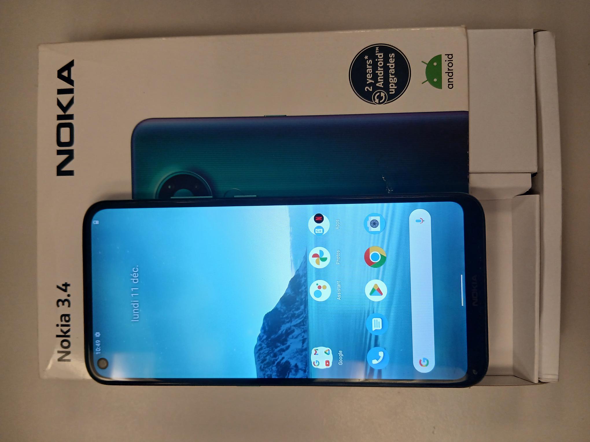 Ariana Ville&nbsp;Residence Ennour (Ariana)&nbsp;Nokia &nbsp;Autre Mod�le&nbsp;Nokia 3 4 neuf