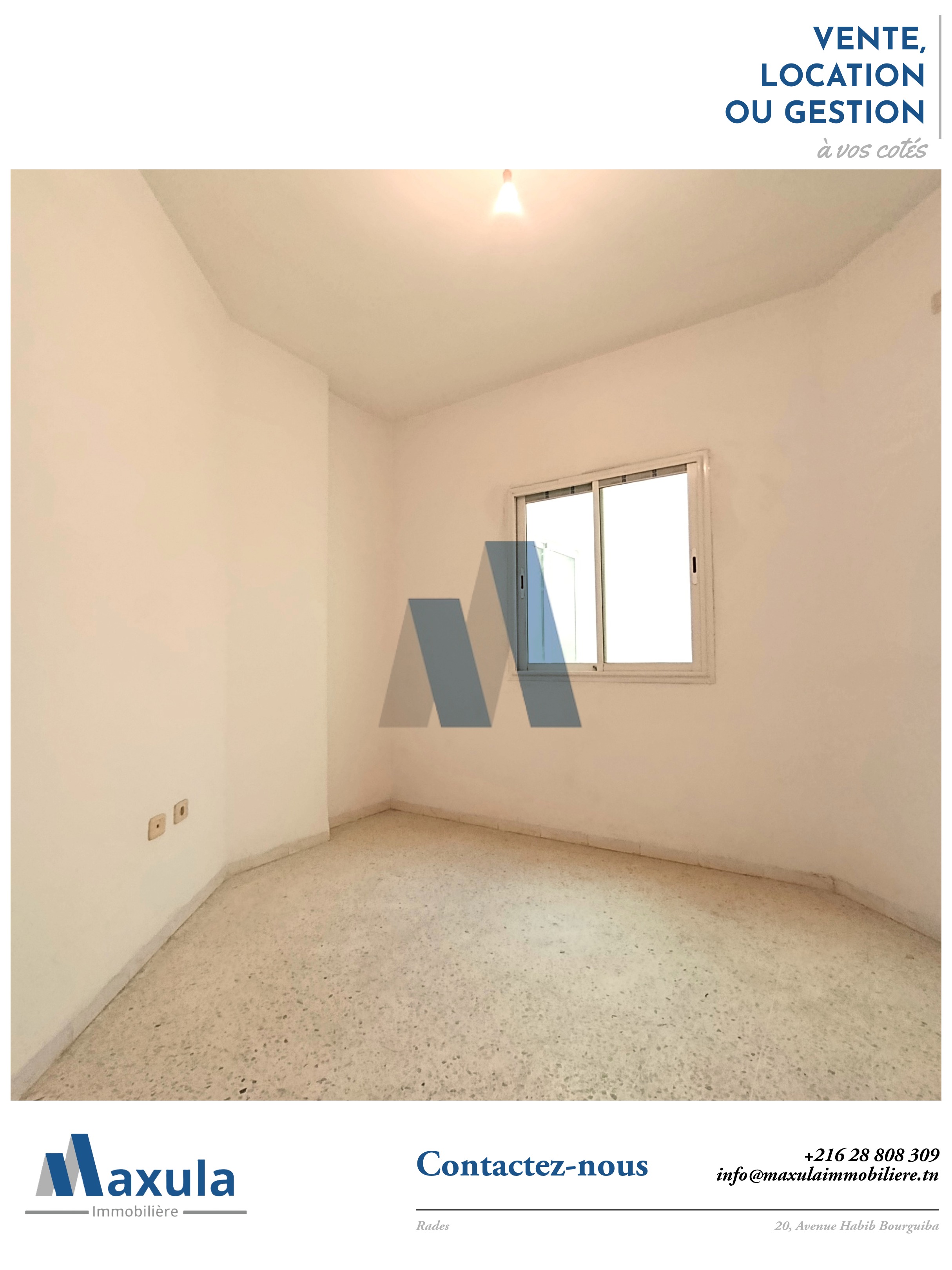 Rades&nbsp;Rades Saline&nbsp;Bureaux & Commerces&nbsp;Bureau&nbsp;Bureau a2 a rades route du port
