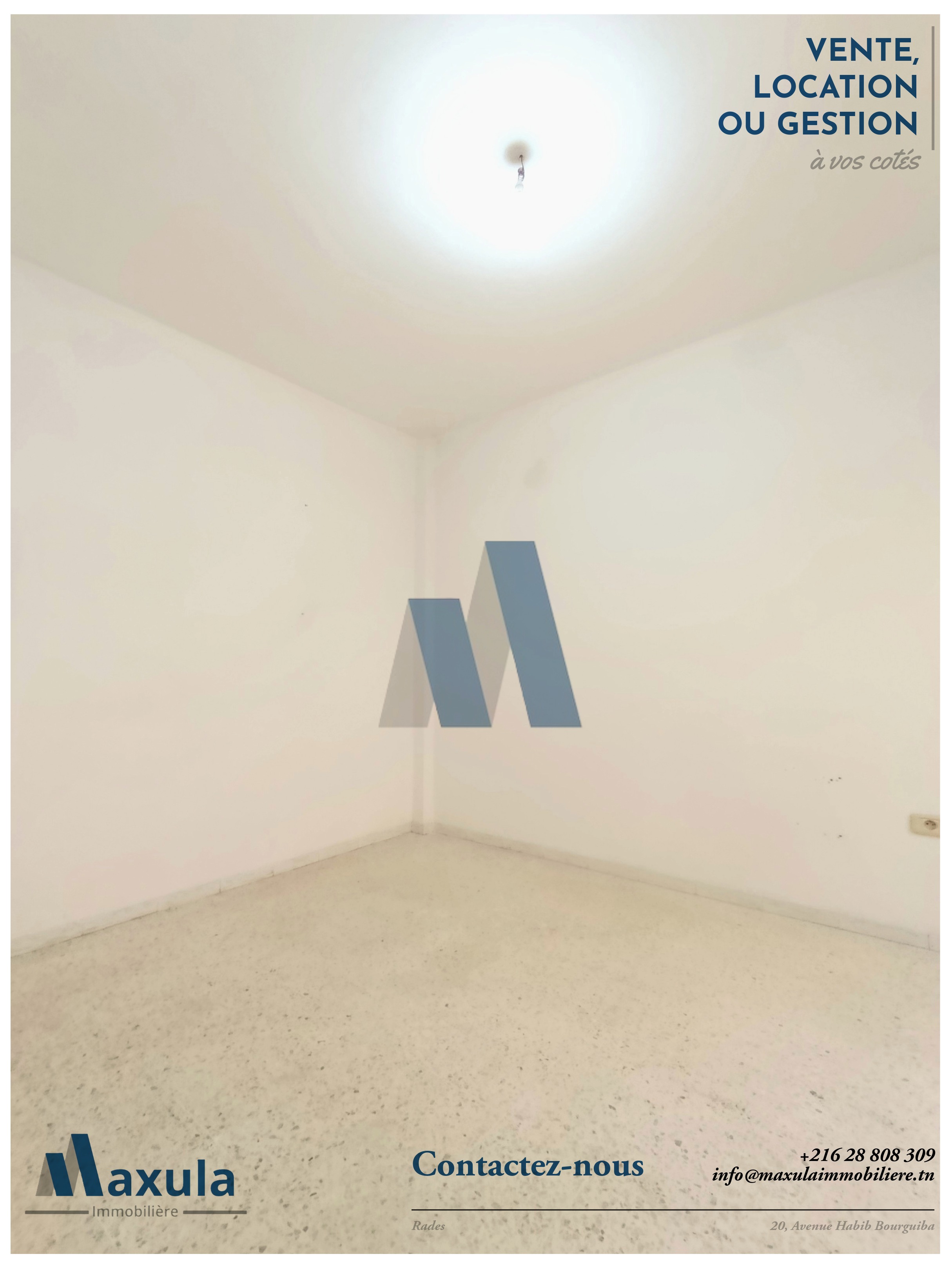 Rades&nbsp;Rades Saline&nbsp;Bureaux & Commerces&nbsp;Bureau&nbsp;Bureau a2 a rades route du port