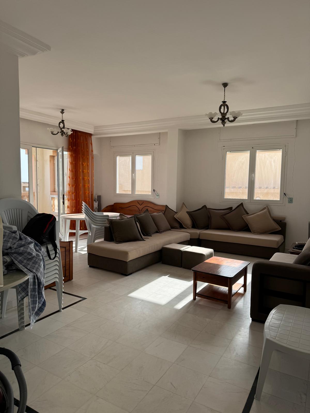 Akouda&nbsp;Chatt Meriem&nbsp;Vente&nbsp;Appart. 3 pi�ces&nbsp;Appartement � chatt m�ri�m bord de mer