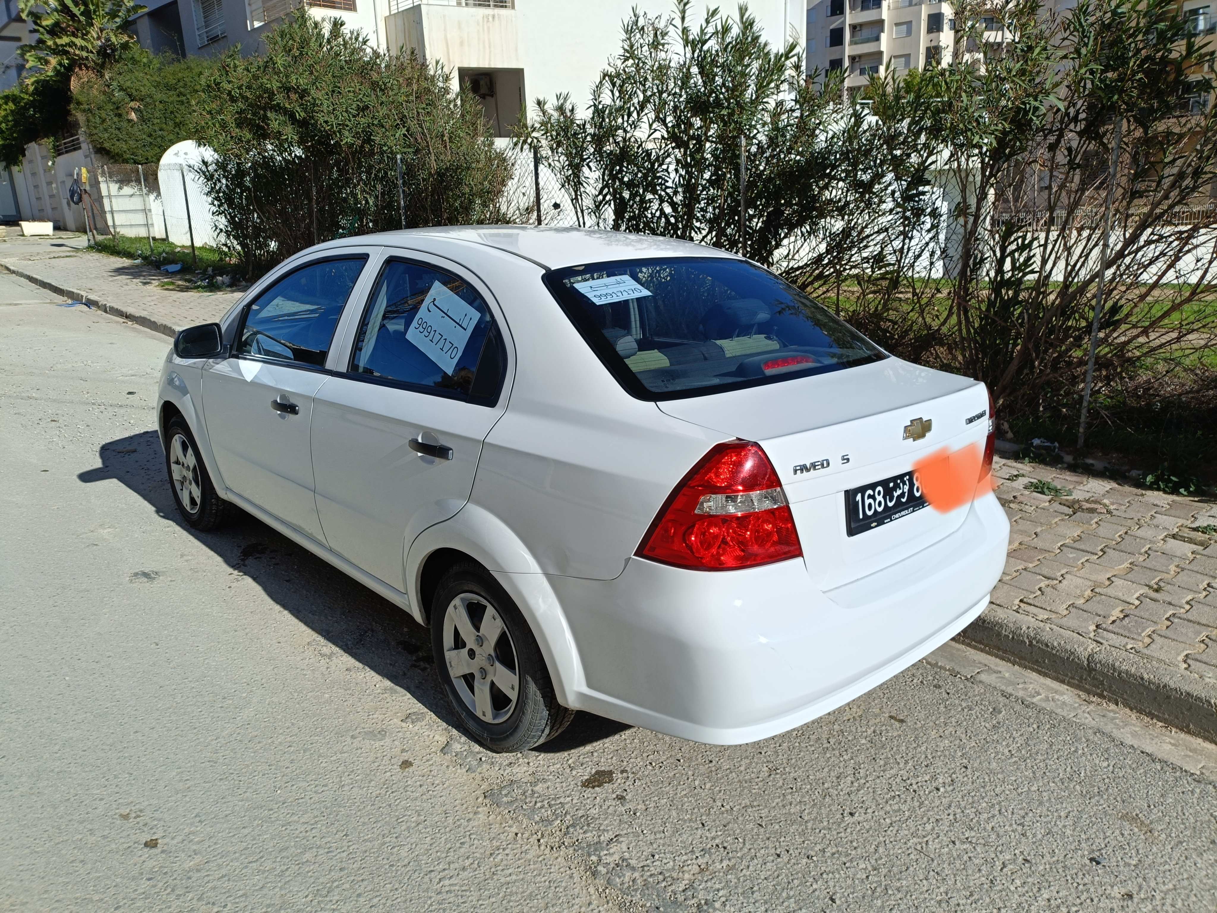 Ariana Ville&nbsp;Cite Ennasr 2&nbsp;Chevrolet&nbsp;Aveo&nbsp;Tr�s bonne occasion