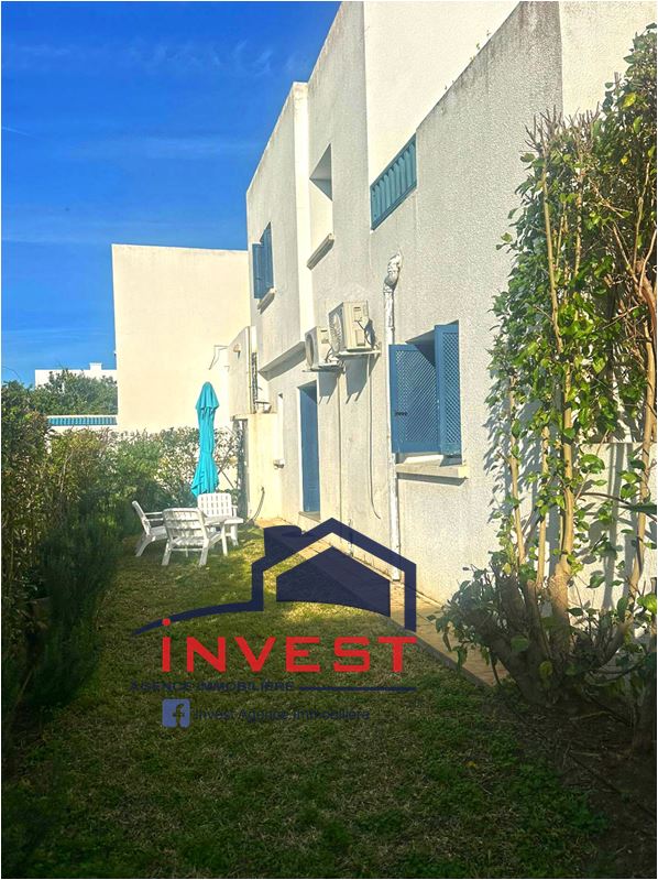 La Marsa&nbsp;Gammart&nbsp;Location&nbsp;Duplex&nbsp;Duplex s3 meubl� avec jardin  au golden tulip