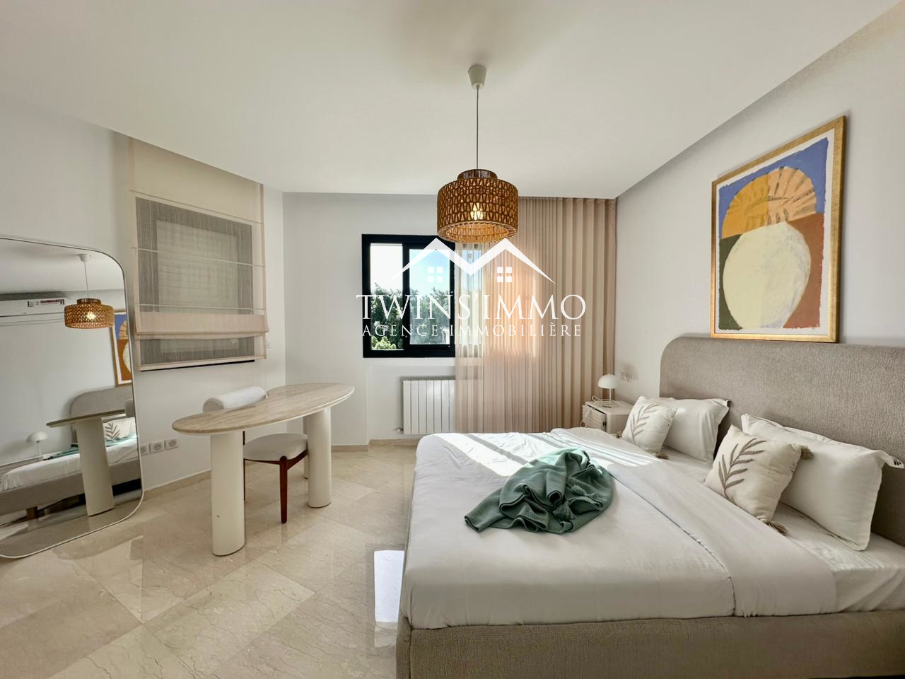 La Marsa&nbsp;Marsa Ennassim&nbsp;Location&nbsp;Maisons&nbsp;Villa meubl�e � la marsa