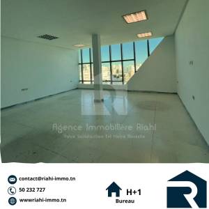 Sousse Jaouhara&nbsp;Sousse Khezama&nbsp;Location&nbsp;Appart. 1 pi�ce&nbsp;   bureau a1 situ  khzema est ref893a