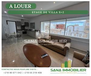 Hammamet&nbsp;Cite Afh&nbsp;Location&nbsp;Maisons&nbsp;A   etage de villa s2 ref487a