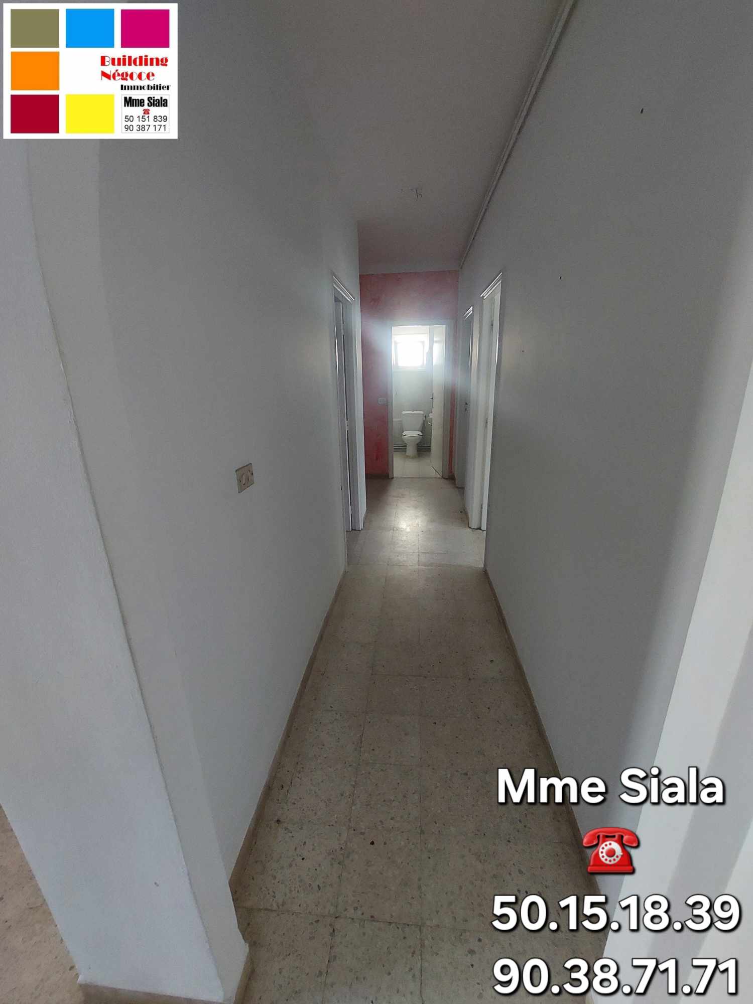 Ariana Ville&nbsp;Riadh Landlous&nbsp;Location&nbsp;Appart. 5 pi�ces+&nbsp;Riadh el andalous spacieux appt s4 bien situ�