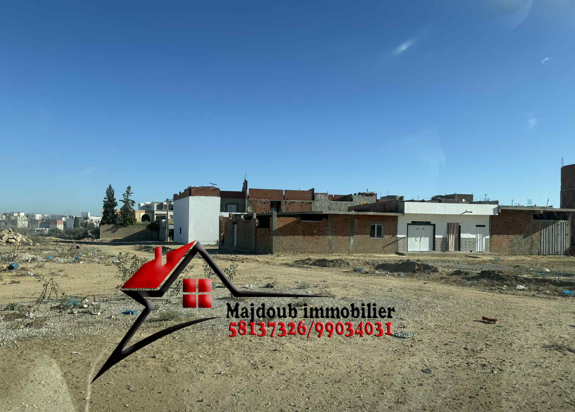 Sousse Riadh&nbsp;Zaouiet Sousse&nbsp;Terrain&nbsp;Terrain nu&nbsp;Lot de coin � zaouiet