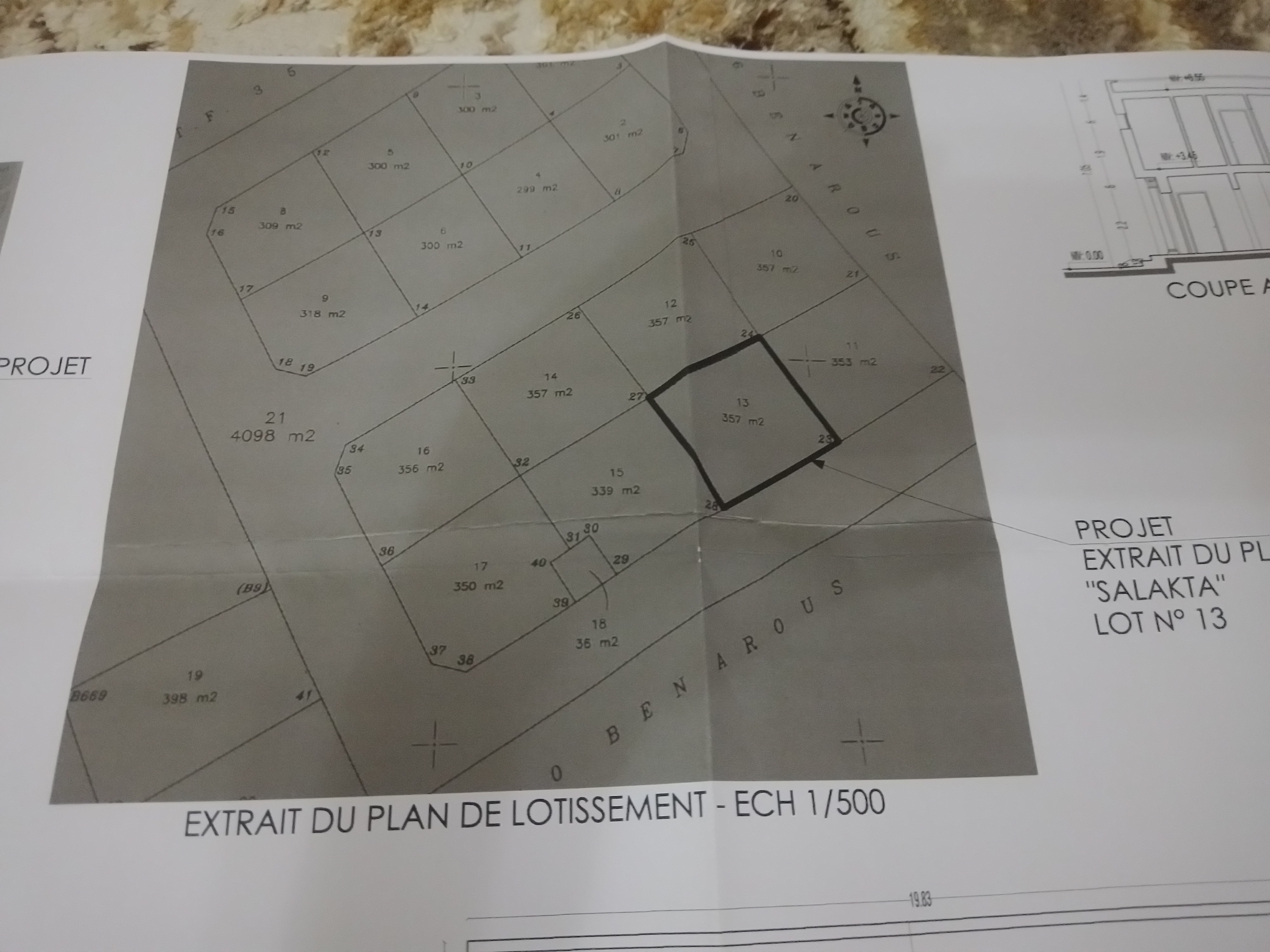 Bou Mhel El Bassatine&nbsp;Cite Bou Mhel&nbsp;Terrain&nbsp;Terrain nu&nbsp;Terrain nu pour habitation
