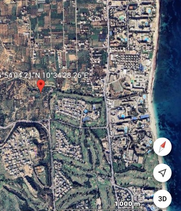 Hammam Sousse&nbsp;El Kantaoui&nbsp;Terrain&nbsp;Terrain nu&nbsp;Kantaoui proche golf et baie des anges n�gociable