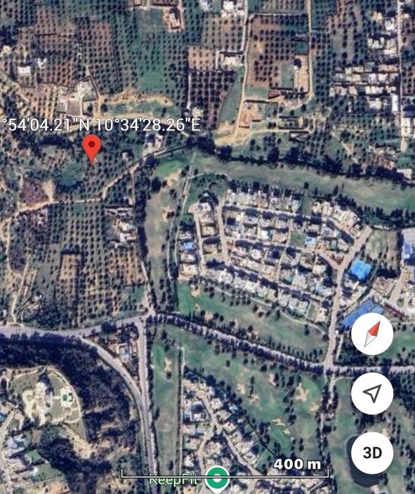 Hammam Sousse&nbsp;El Kantaoui&nbsp;Terrain&nbsp;Terrain nu&nbsp;Kantaoui proche golf et baie des anges n�gociable