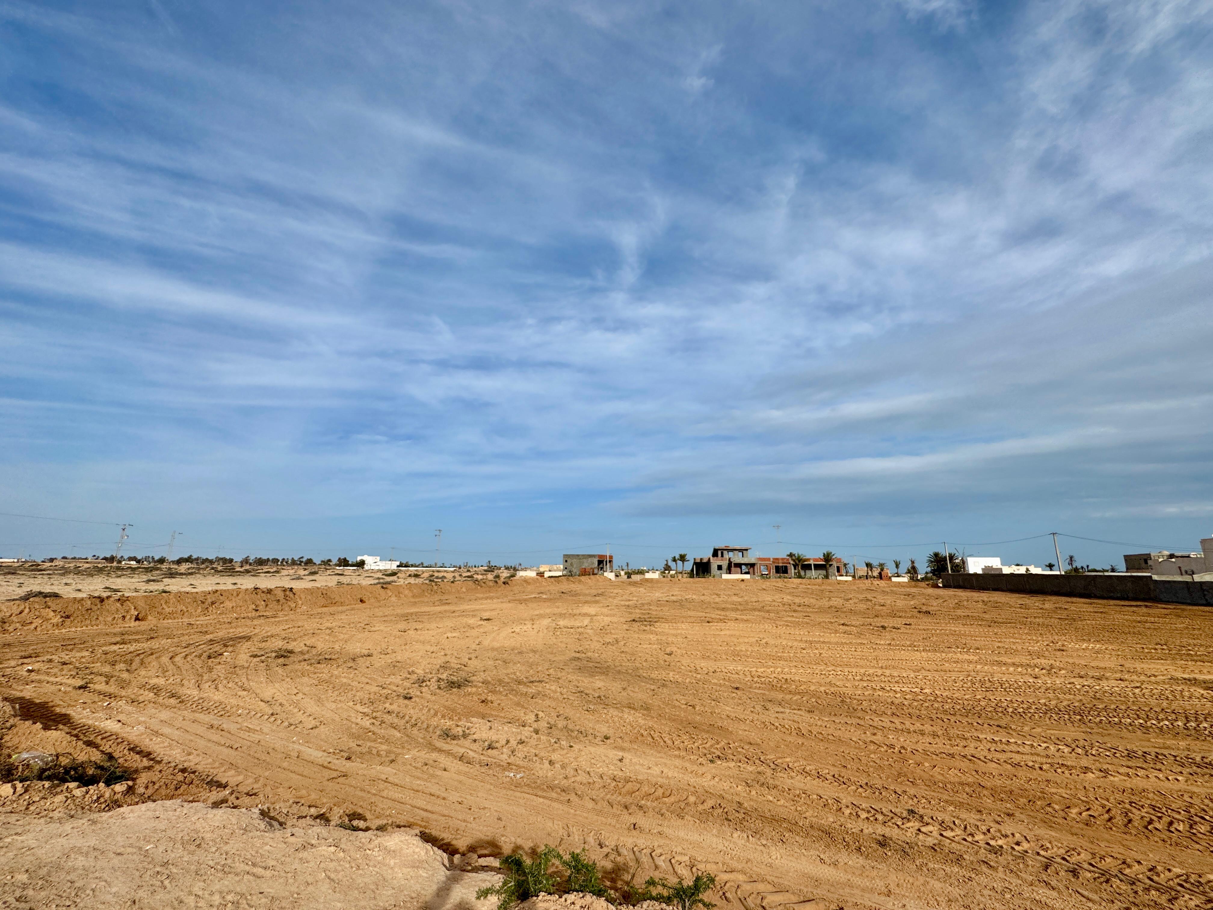 Djerba - Houmet Essouk&nbsp;Djerba &nbsp;Terrain&nbsp;Terrain agricole&nbsp;Terrain titre bleu individuel 6367m2 djerba