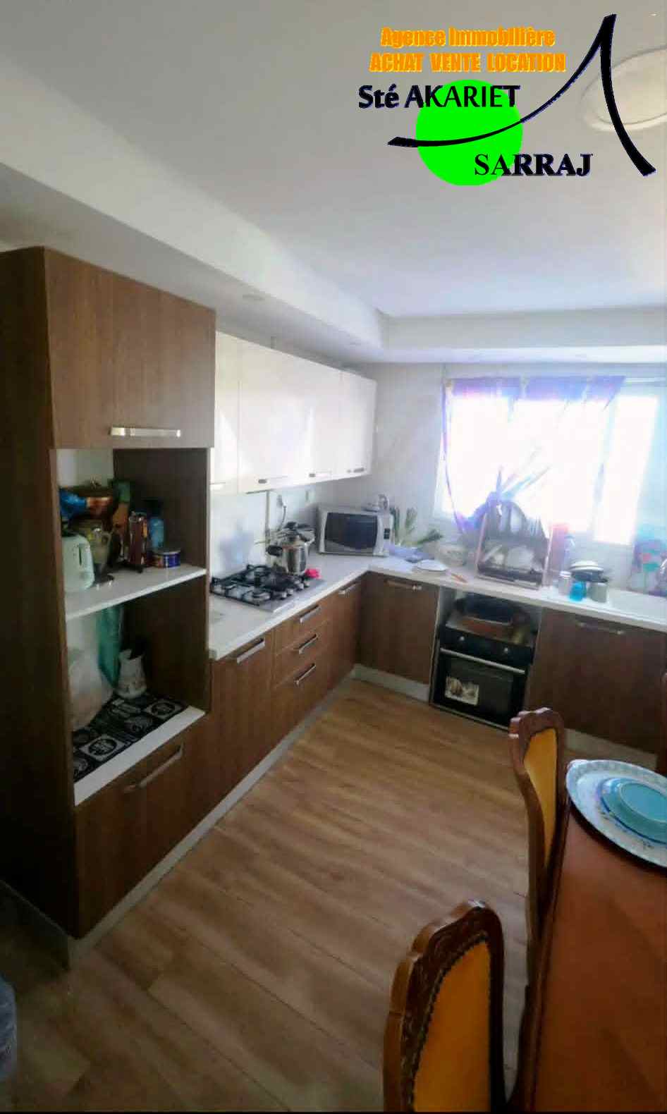 Sousse Jaouhara&nbsp;Sahloul&nbsp;Vente&nbsp;Appart. 4 pi�ces&nbsp;Tr�s cool appartement s3 � sahloul 4