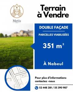 Nabeul&nbsp;Nabeul&nbsp;Vente&nbsp;Surfaces&nbsp;Terrain    nabeul ref790a