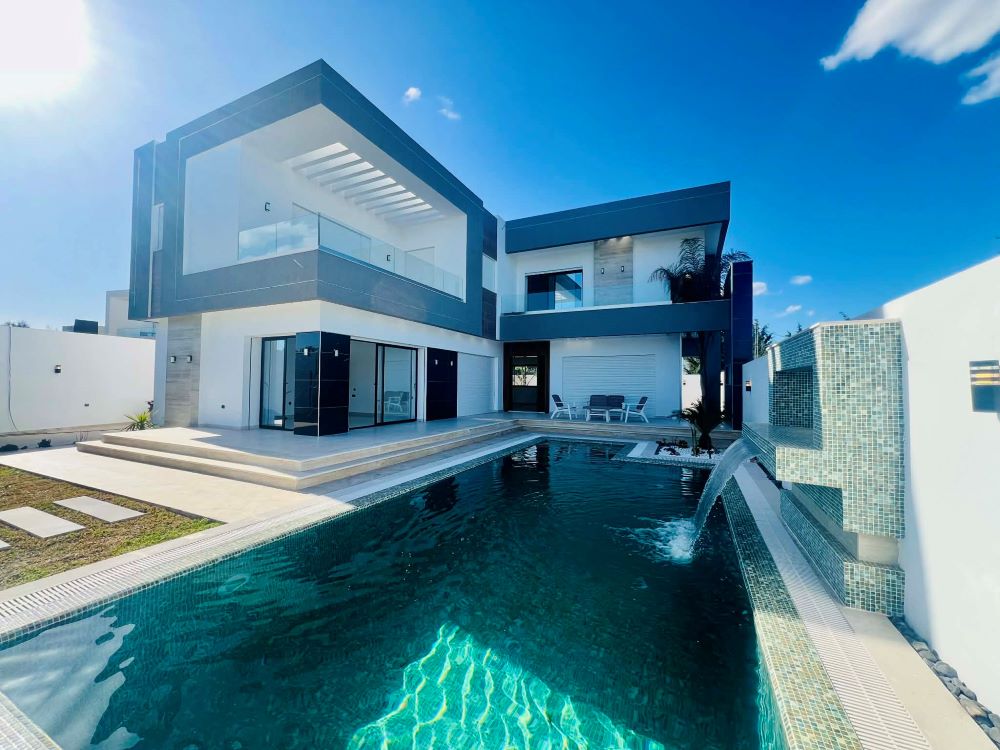 Hammamet&nbsp;Hammamet&nbsp;Vente&nbsp;Maisons&nbsp;V605 villa turquoise i