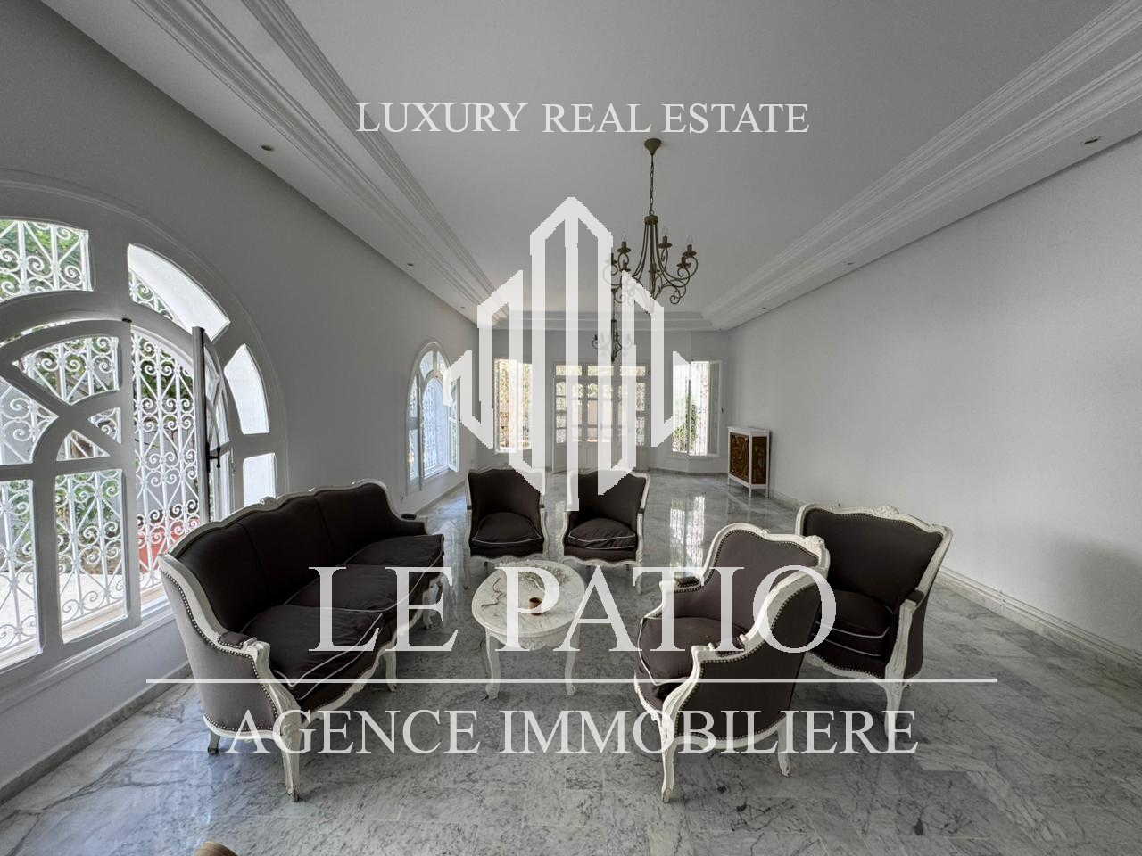 La Marsa&nbsp;Sidi Daoud&nbsp;Location&nbsp;Maisons&nbsp;Une grande villa s5 situ�e � sidi daoud la marsa