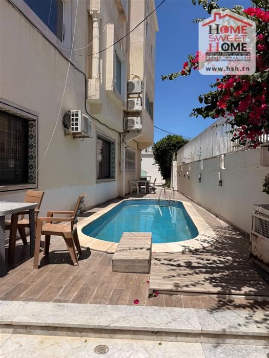 La Marsa&nbsp;Cite Des Juges 2&nbsp;Location&nbsp;Appart. 2 pi�ces&nbsp;Rdc s1 meubl� alizor � cit� des juges marsa