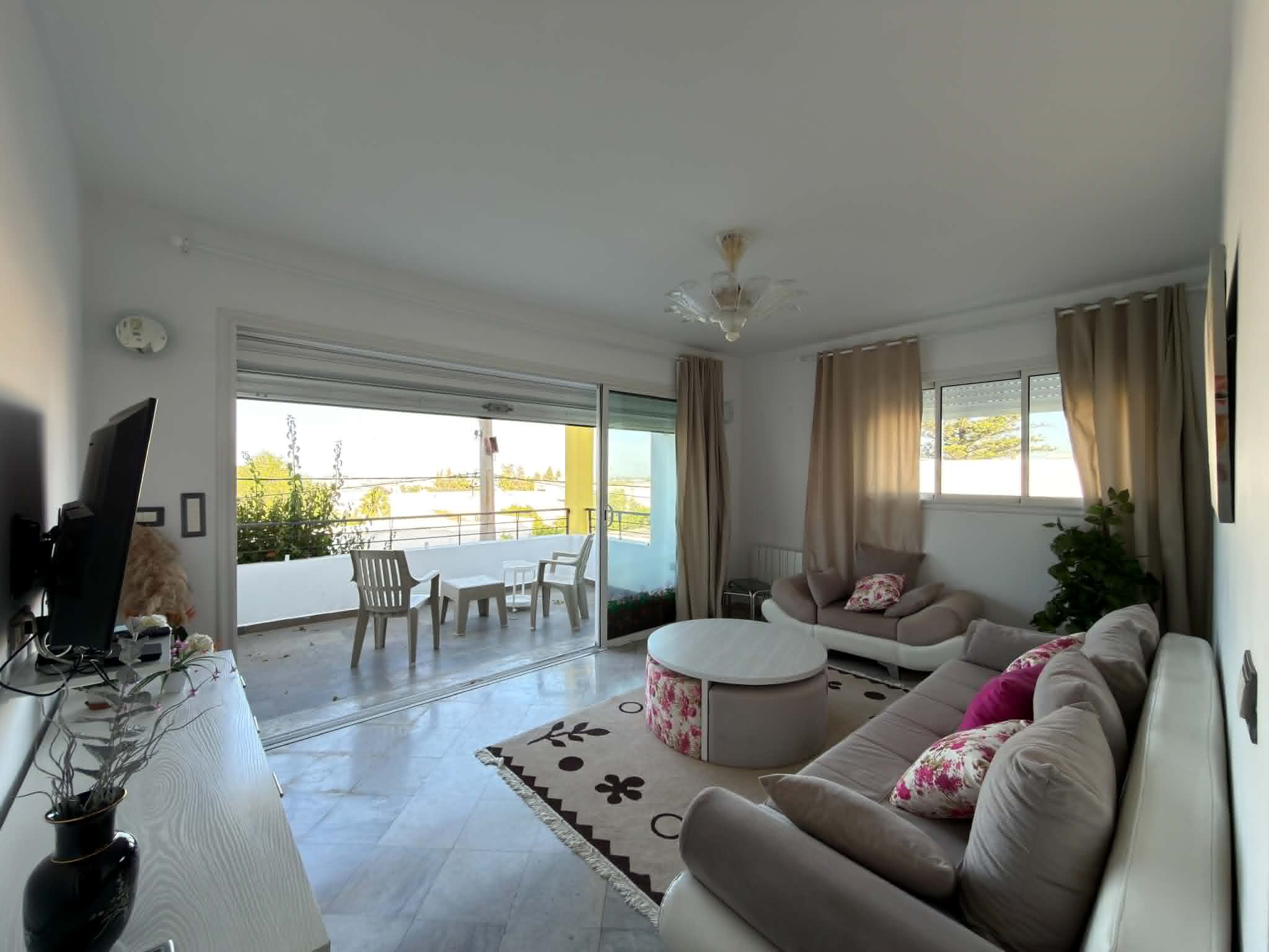 Ariana Ville&nbsp;El Menzah 5&nbsp;Location&nbsp;Appart. 3 pi�ces&nbsp;Appart s2 meubl� avec terrasse � menzah 5