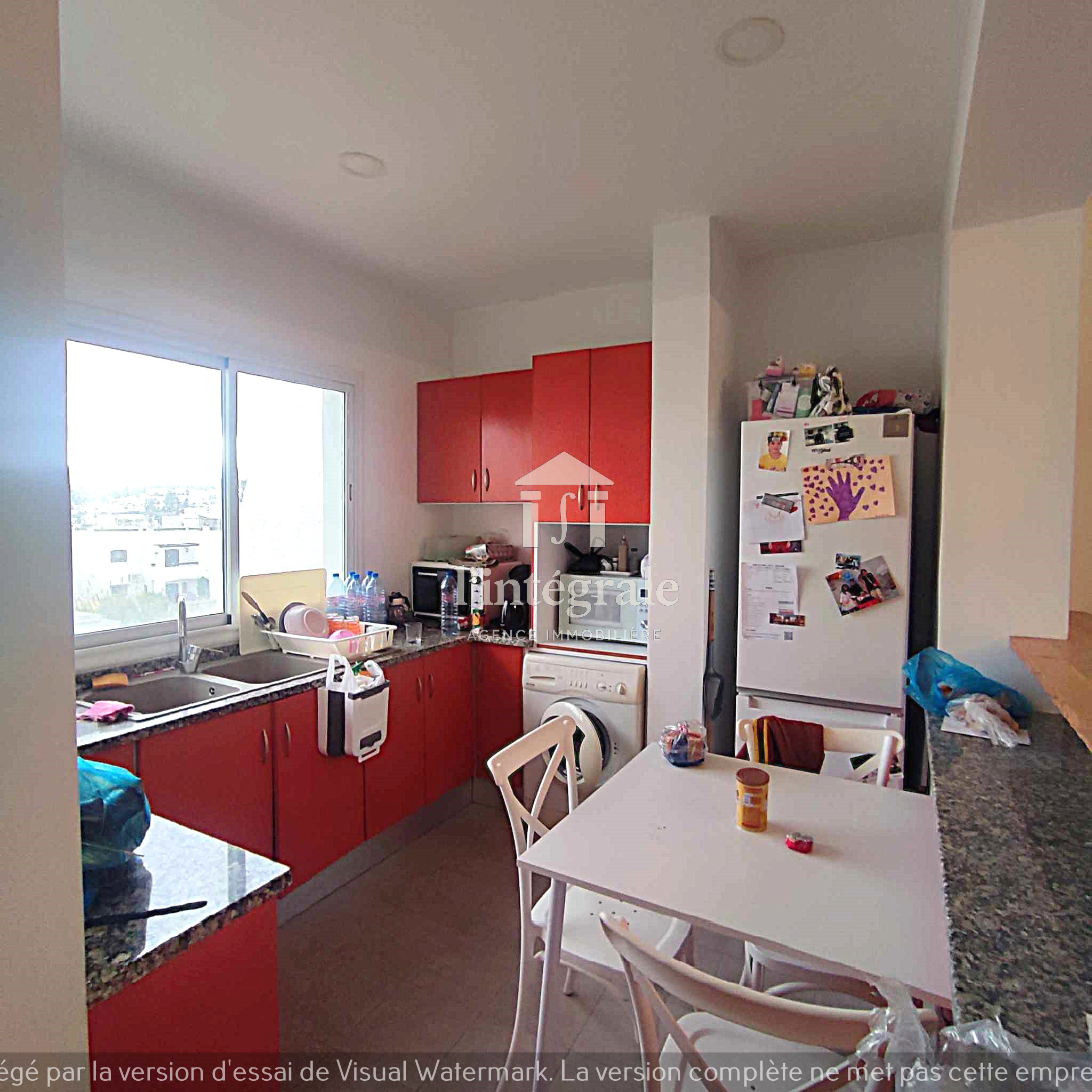 Ariana Ville&nbsp;El Menzah 7&nbsp;Location&nbsp;Appart. 3 pi�ces&nbsp;S2 �tage d'une villa menzah7