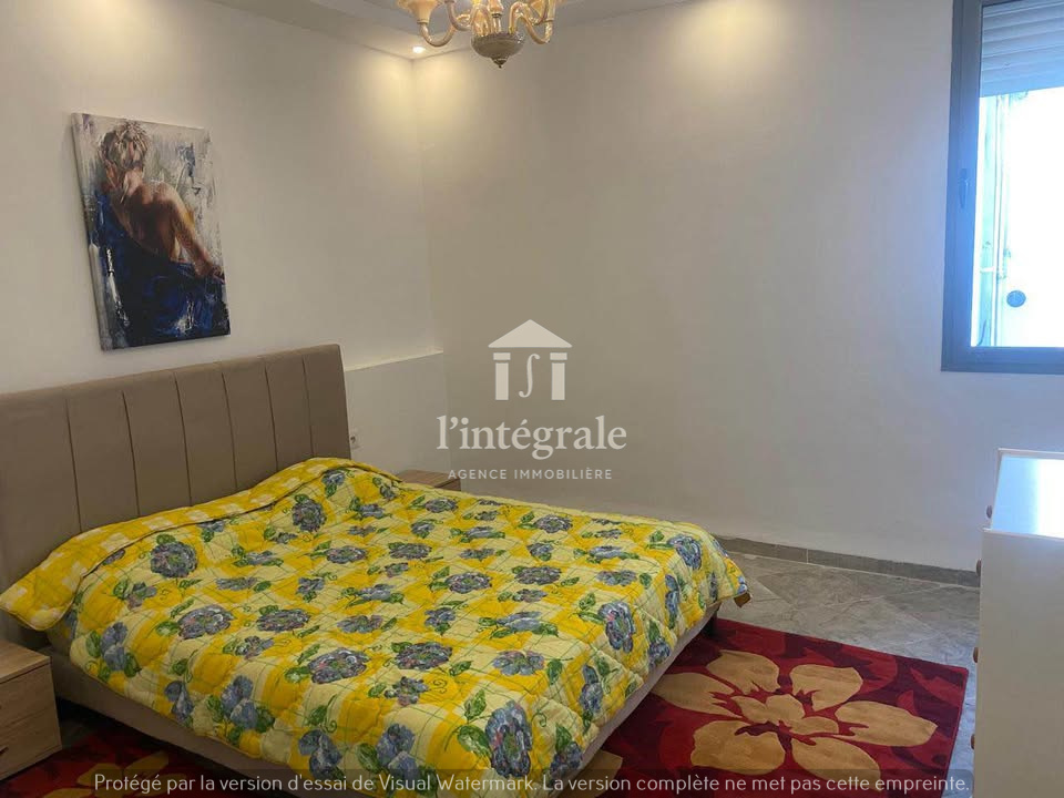 Mnihla&nbsp;Jardins d'el Menzah&nbsp;Location&nbsp;Appart. 2 pi�ces&nbsp;Magnifique s1 meubl� avec jardin