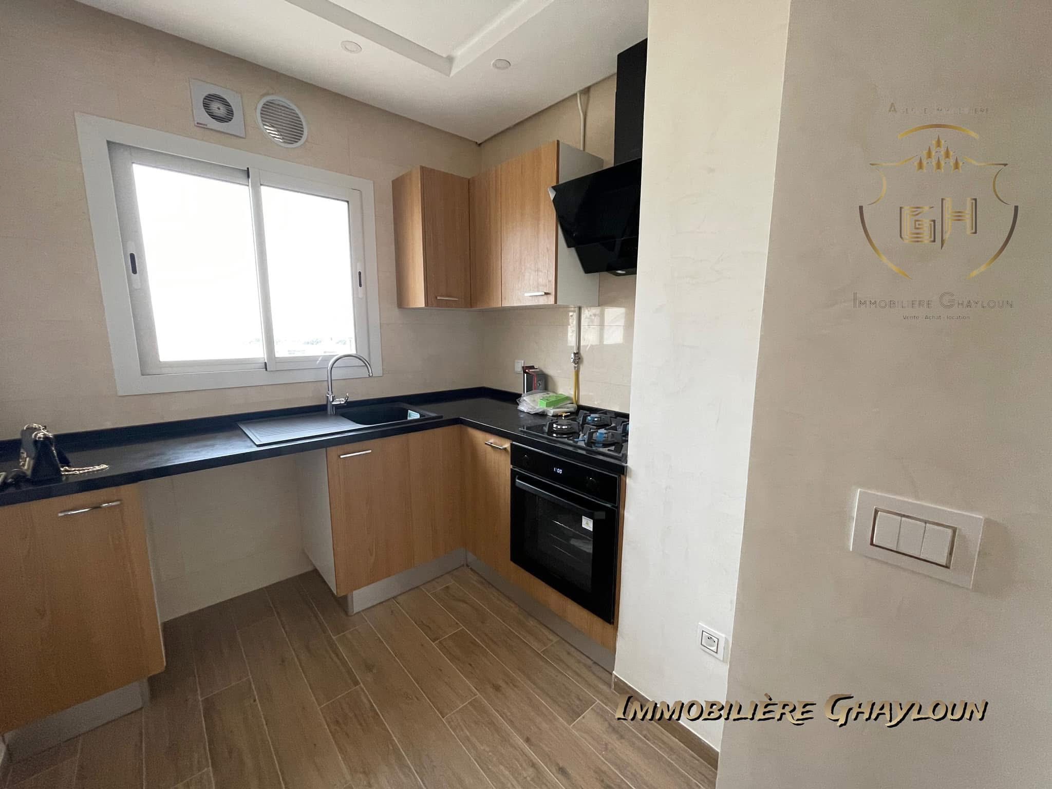 El Menzah&nbsp;El Menzah 9&nbsp;Location&nbsp;Appart. 2 pi�ces&nbsp;S1 avec grande terrasse menzah 9 c