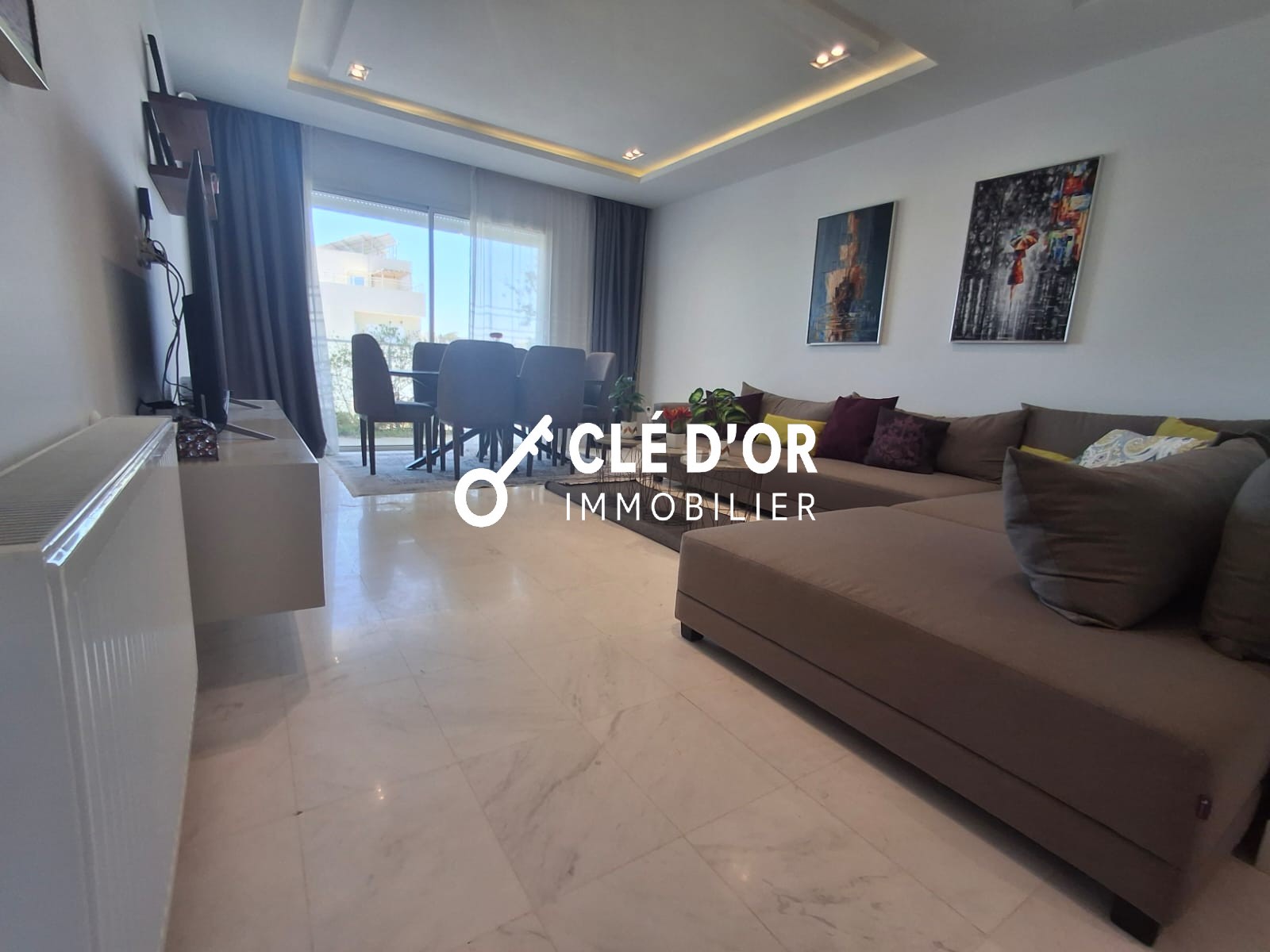Ain Zaghouan&nbsp;Ain Zaghouan&nbsp;Location&nbsp;Appart. 2 pi�ces&nbsp;S2 meubl� ain zaghouan nord