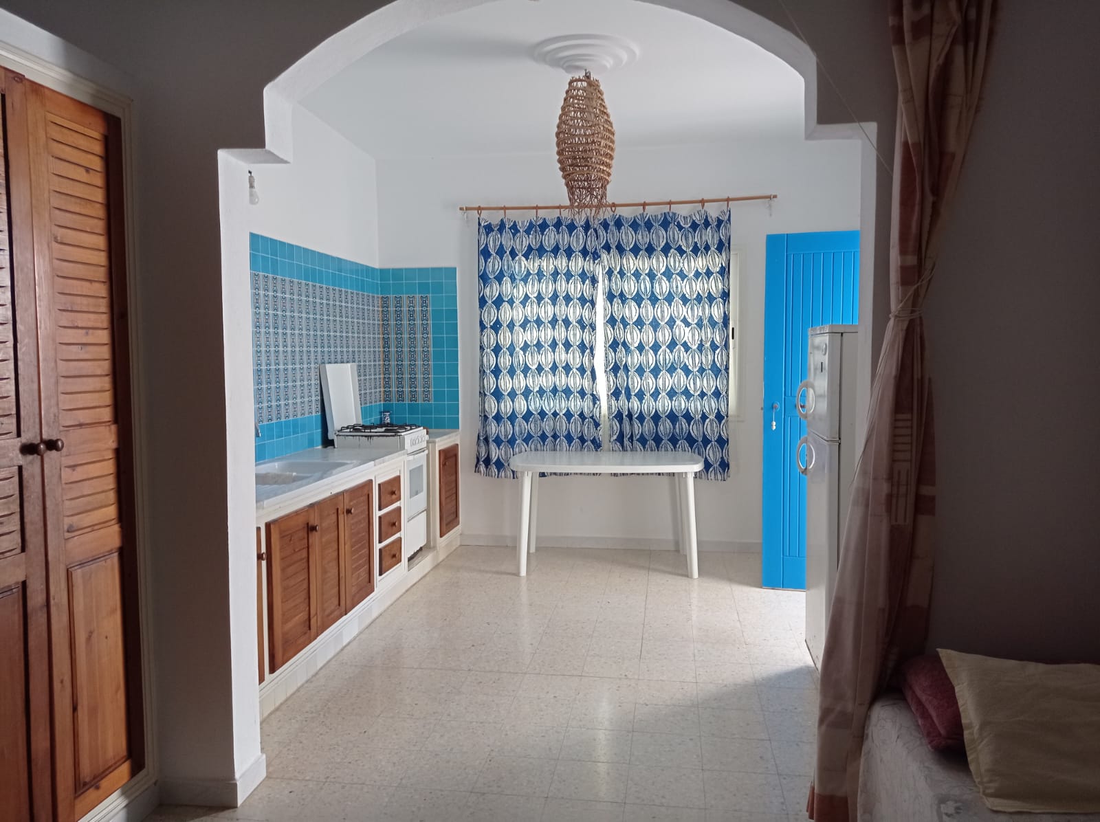 Kerkenah&nbsp;Ouled Yaneg&nbsp;Location vacances&nbsp;Appart. 2 pi�ces&nbsp;Dar aicha � borj el hsar � kerkennah