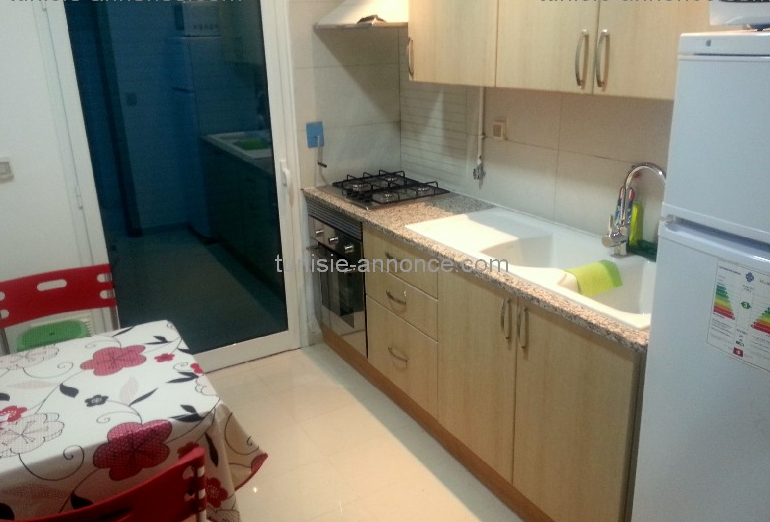 La Marsa&nbsp;Berge Du Lac&nbsp;Location vacances&nbsp;Appart. 2 pi�ces&nbsp;S1 luxueux a cot� tunisia mall par nuit ou semaine