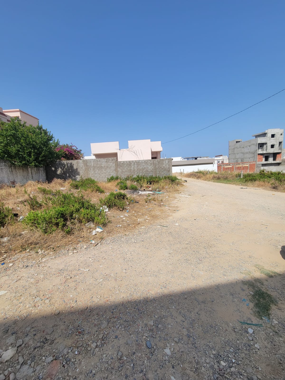 Bizerte Nord&nbsp;Bizerte&nbsp;Terrain&nbsp;Terrain nu&nbsp;Terrain d'angle 184