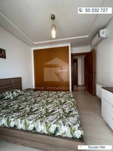 Sousse Jaouhara&nbsp;Sahloul&nbsp;Location vacances&nbsp;Appart. 1 pi�ce&nbsp;    estivale ref929a