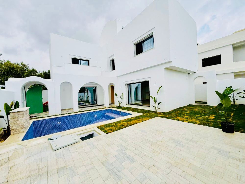 Hammamet&nbsp;Hammamet&nbsp;Vente&nbsp;Maisons&nbsp;V639 villa santorini bv