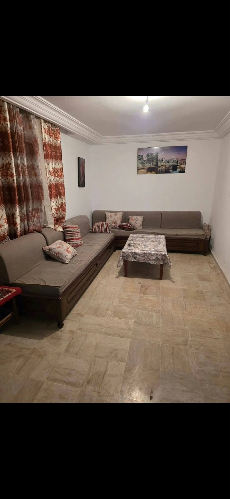 El Menzah&nbsp;El Manar 1&nbsp;Location&nbsp;Appart. 2 pi�ces&nbsp;Superb s2 meubl�e au rez de chauss�e