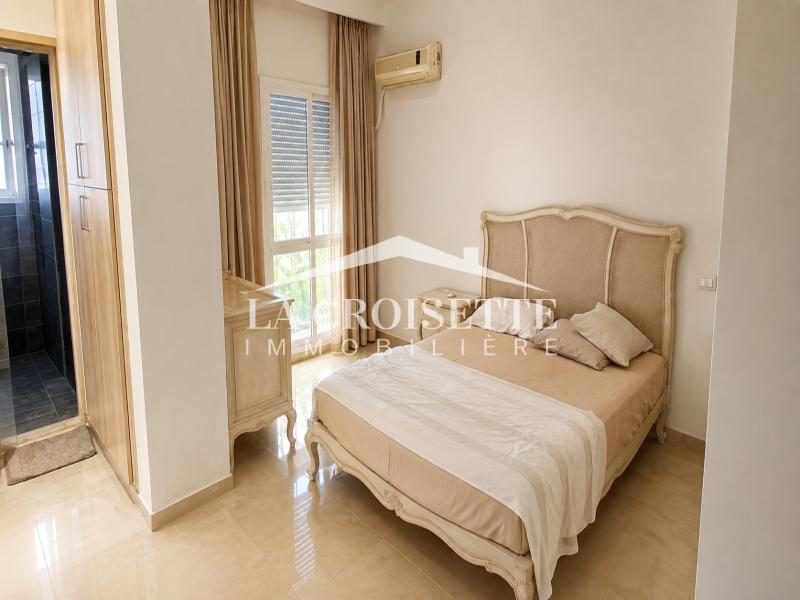 La Marsa&nbsp;Cite El Moustakbel (La Marsa)&nbsp;Location&nbsp;Appart. 4 pi�ces&nbsp;Etage de villa s3 meubl� � la marsa mel0608