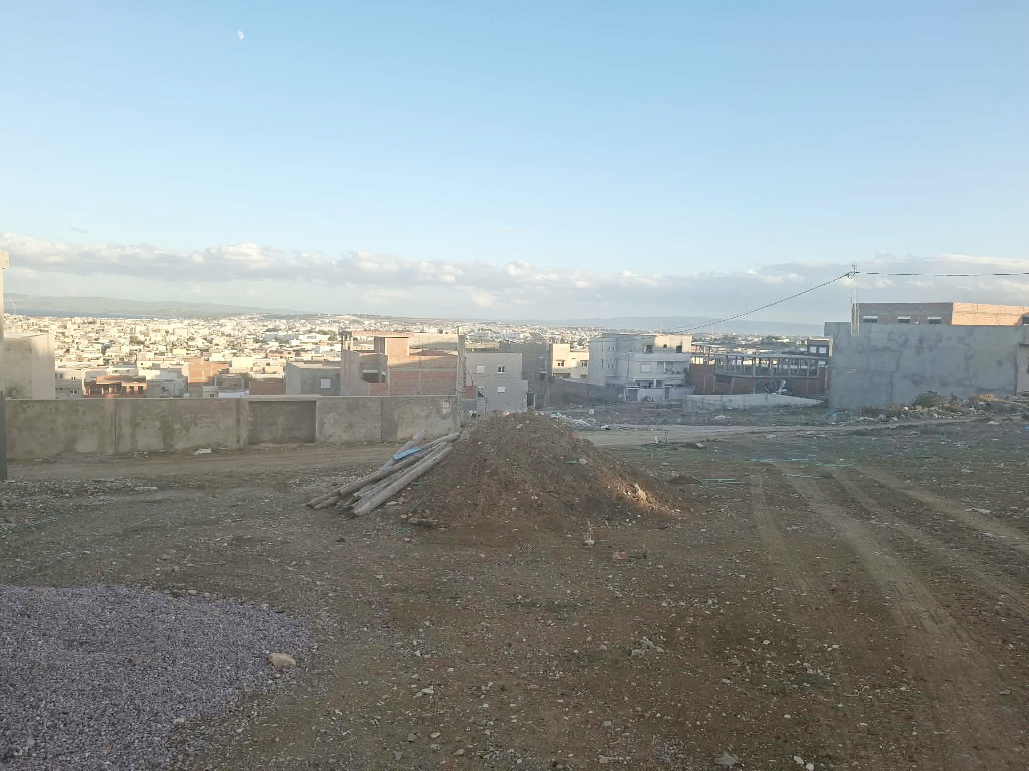 Bizerte Nord&nbsp;Bizerte&nbsp;Terrain&nbsp;Terrain nu&nbsp;Un terrain vue sur mer � hay waha bizerte