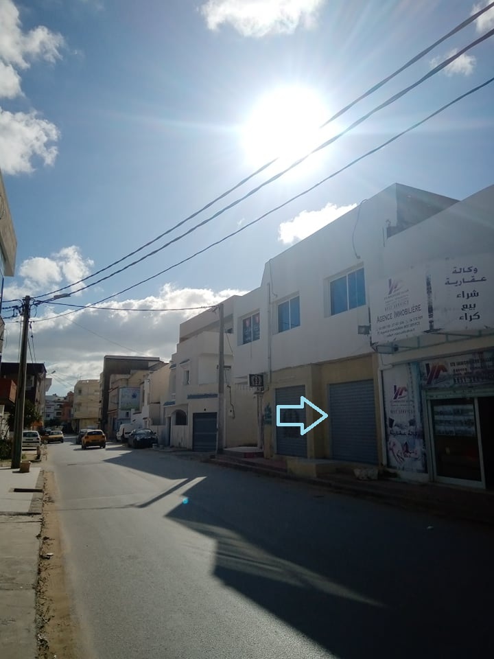Bizerte Nord&nbsp;Bizerte&nbsp;Bureaux & Commerces&nbsp;Surfaces&nbsp;Un local commercial � hay saha bizerte