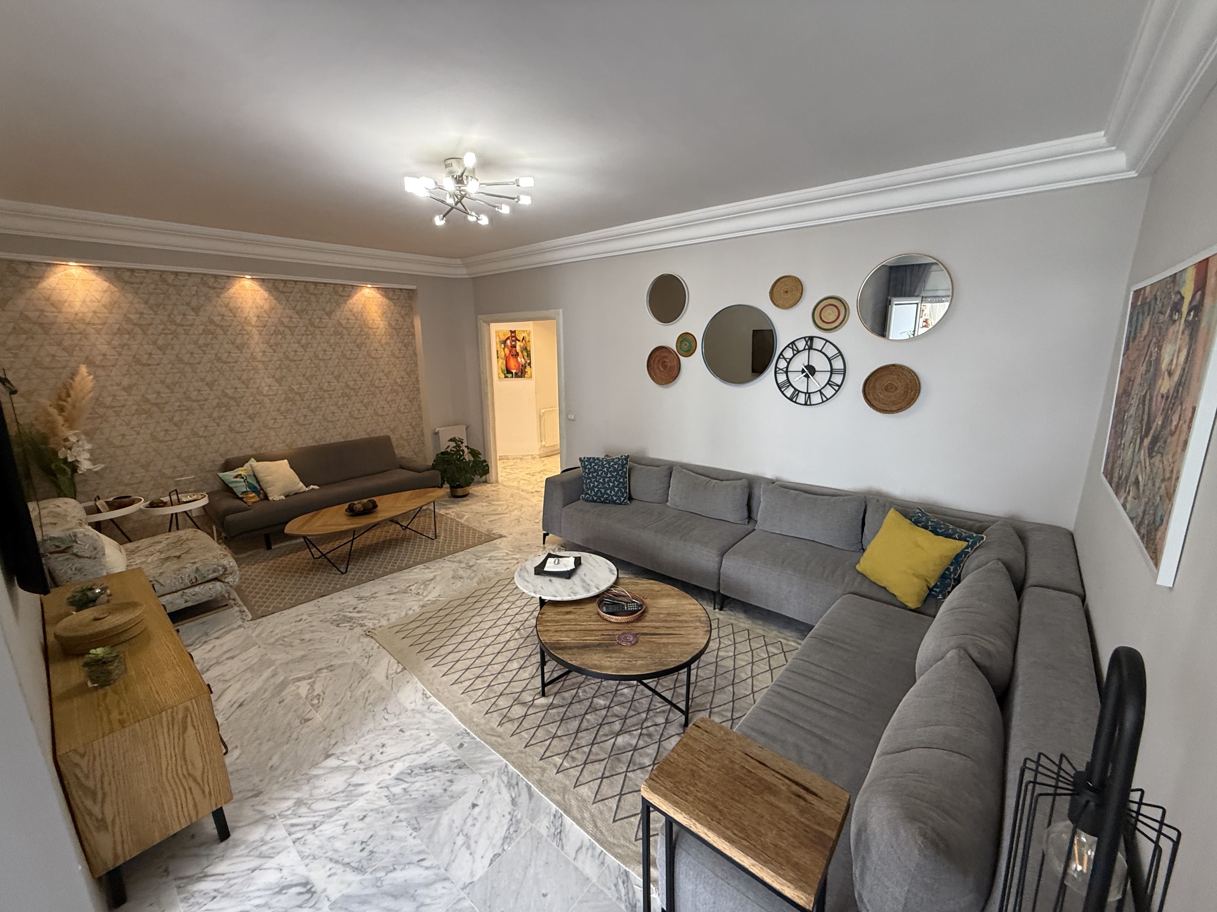 La Soukra&nbsp;Dar Fadhal&nbsp;Vente&nbsp;Appart. 3 pi�ces&nbsp;Tr�s beau appartement  haut standing